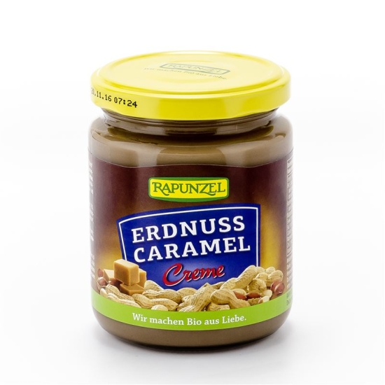 Rapunzel Creme Caramel Peanut glass 250 g