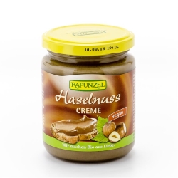 Rapunzel hazelnut cream 250g glass