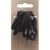 Trisa elastic thick black 10 pcs