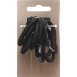 Trisa elastic thick black 10 pcs