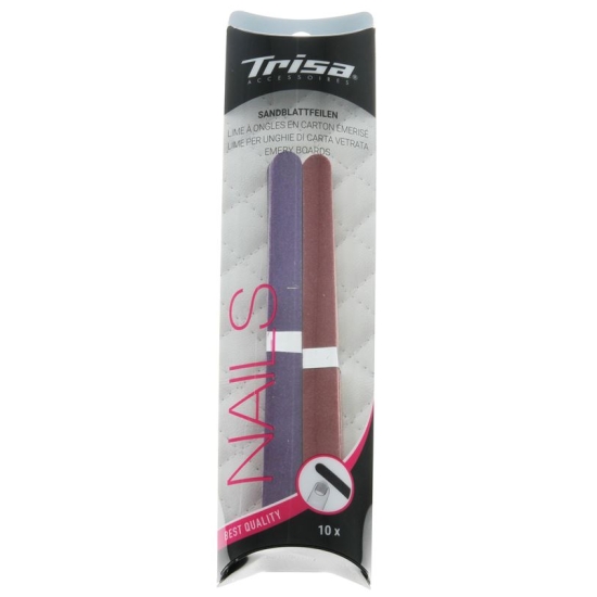 Trisa sandpaper file 12cm 10 pcs