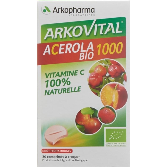 Acerola Bio 1000 30 chewable tablets