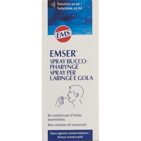 Emser neck and throat spray 20 ml
