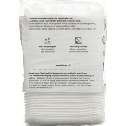 Flawa Premium Baby cotton pads 90x110mm 40 pcs