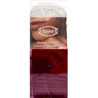 Flawa Classic cosmetics cotton pre-portioned 100% cotton 100 g