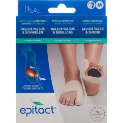 Epitact flexible double protective bandage correction hallux valgus DAY M 21.5-23cm right