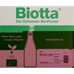 Biotta Vita 7 Organic 12 x 250 ml