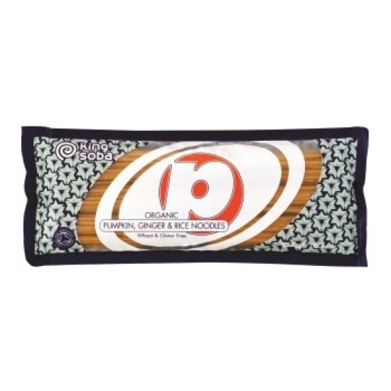 King Soba noodles with pumpkin and ginger Gluten Free Organic 250 g