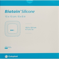 Biatain Silicone Foam Dressing 15x15cm self-adhesive 5 pcs