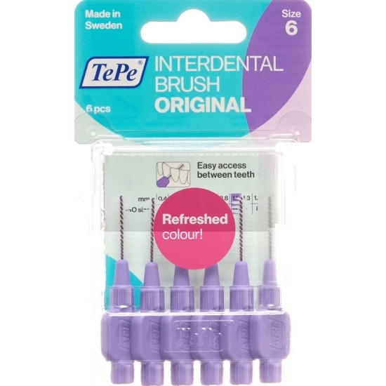 TePe Interdental Brush 1.1mm purple Blist 6 pcs