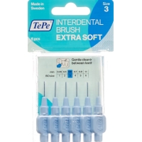 TePe interdental brush 0.60mm x-soft blue Blist 6 pcs