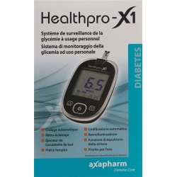 Healthpro-X1 Axapharm blood glucose meter