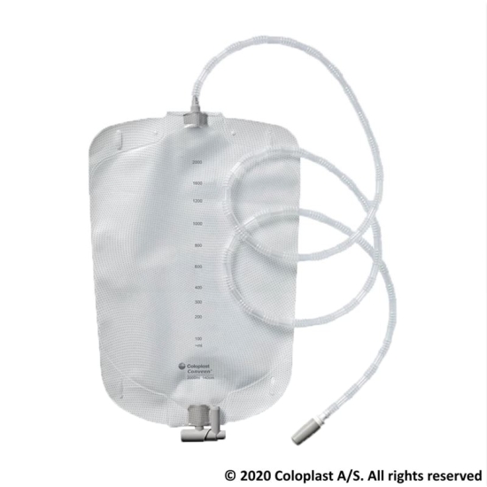 Conveen Security Plus overnight bag 2000ml sterile 10 pcs