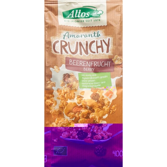 Allos Amaranth Crunchy berry fruit 400 g