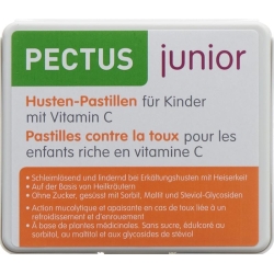 Pectus Junior cough drops for children with vitamin C Ds 24 pcs