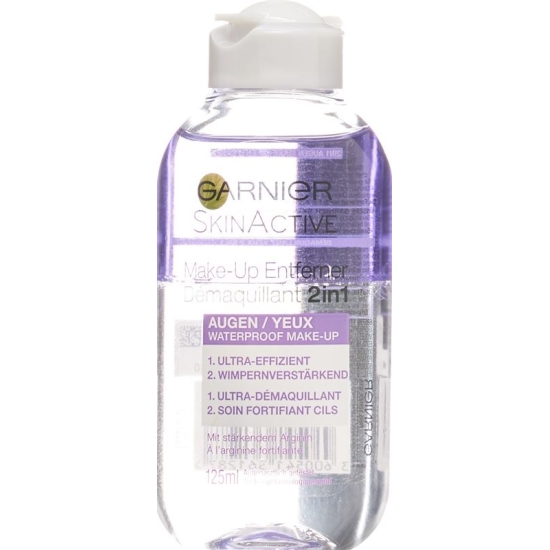 Garnier Skin Naturals Makeup remover Eyes 2in1 125 ml