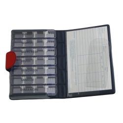 Medidos soft touch Medicare Box red / navy German