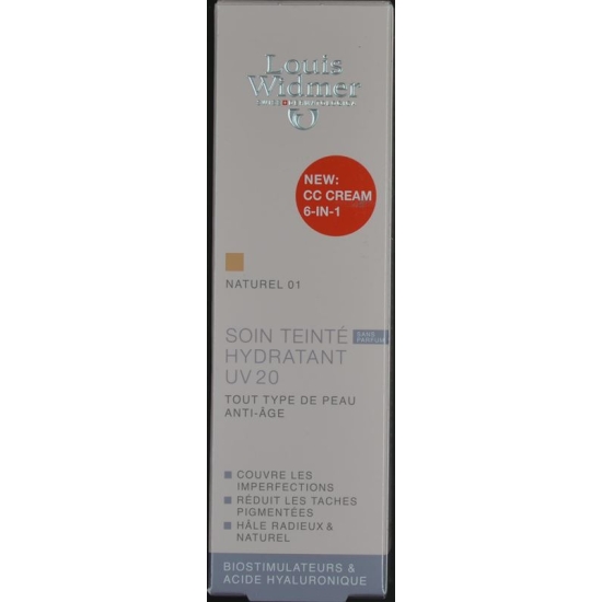 Louis Widmer Soin Soin Teintée UV 20 Non Parfumé Naturel 01 buy online