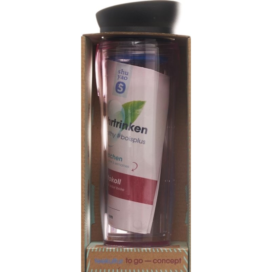 Shuyao tea culture Teamaker 360ml pink