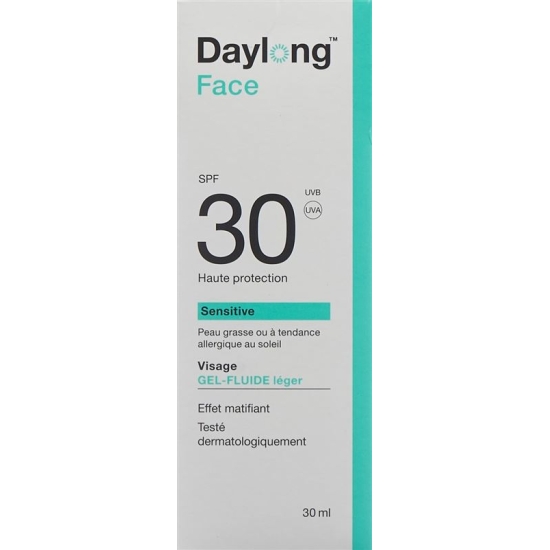 Daylong Sensitive Face gel fluid SPF30 30 ml