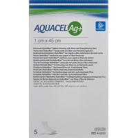 AQUACEL Ag + tamponade 1x45cm 5 pcs