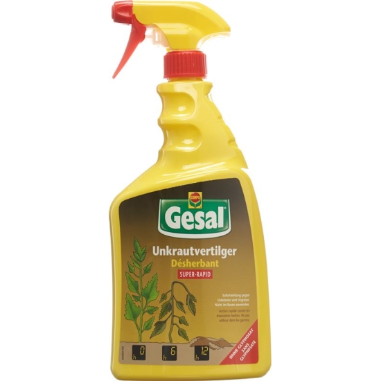 Gesal weed killer SUPER-RAPID RTU 1 lt