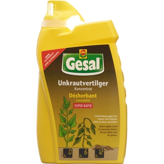 Gesal weed killer SUPER-RAPID concentrate 800 ml
