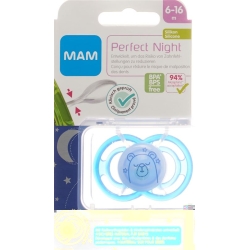 MAM Perfect Night pacifier silicone 6-16 months