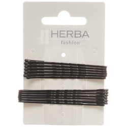 Herba terminal 6 + 6.5cm black 12 pcs