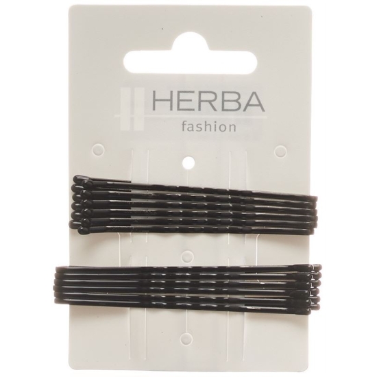 Herba terminal 6 + 6.5cm black 12 pcs