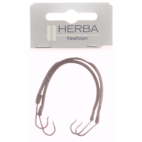 Herba Hack rubber 13.5cm black 2 pcs
