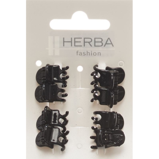 Herba Pinzettina 1cm black 8 pieces