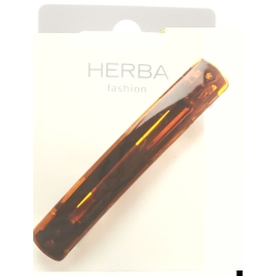 Herba Barrette 8.5cm Havana