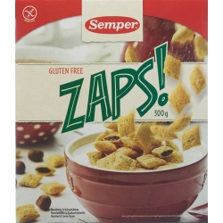 Semper Zaps cereal squares gluten free 300 g