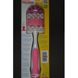 Nuby bottle brush Premium incl. Teat brush. with suction cup