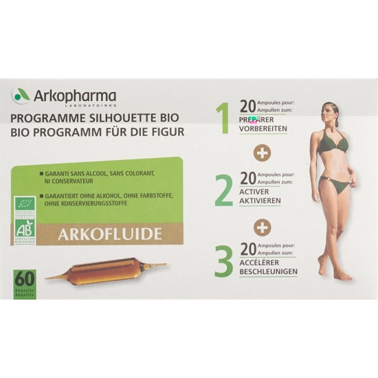Arkofluide Bio Triopack 3 20 ampoules