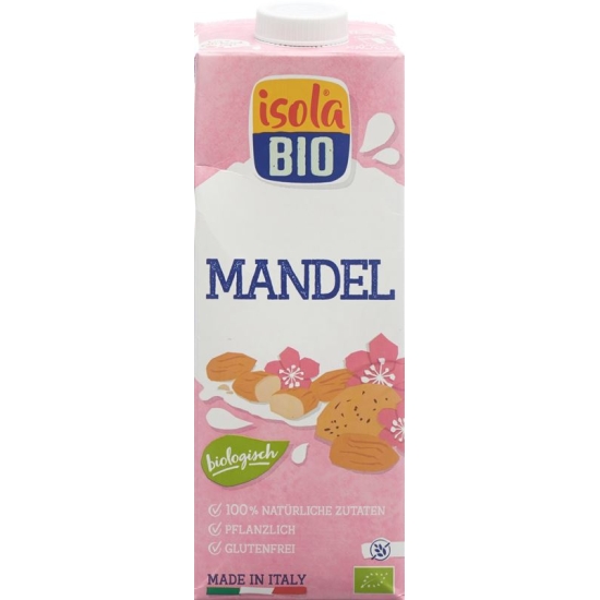 Isola Bio almond drink Tetra lt 1