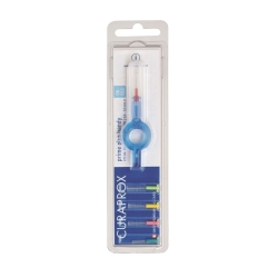 Curaprox CPS prime plus handy mixed 5 interdental brush + holder