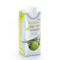 Kulau coconut water pure tetra 330 ml