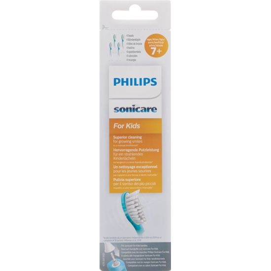 Sonicare replacement brush Kids HX6044 / 33 7 years 4 pcs