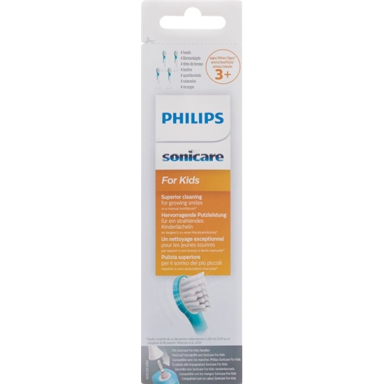 Philips Sonicare replacement brush Kids HX6034 / 33 4 years 4 pcs