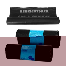 Funny garbage bag 110l 15 strongly roller 10 pcs