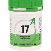 Adler Schüssler NR17 Manganum sulfuricum tbl D 12 100 g