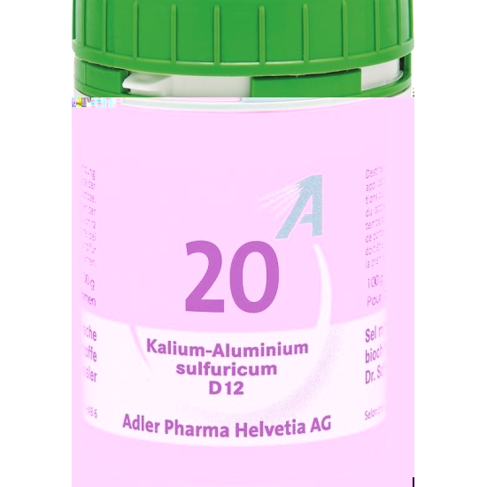 Adler Schüssler NR20 potassium aluminum sulphate tbl D 12 100 g