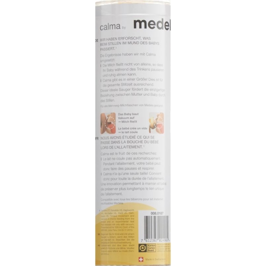 Medela Calma breastmilk teat with 250ml bottle