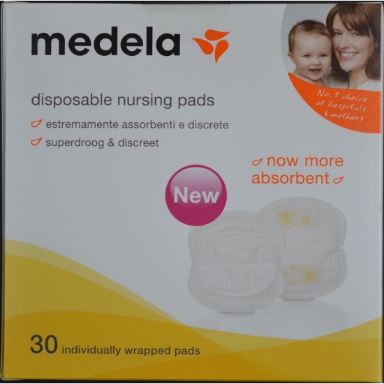 disposable breast pads Medela individually packaged 30 pcs
