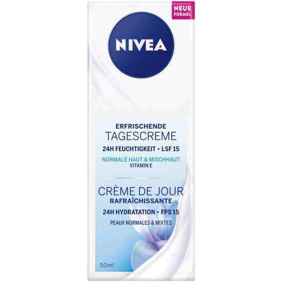 Nivea Essentials Day Cream SPF 15 50 ml