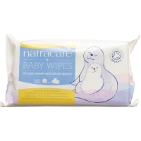 Natracare Baby Wipes 50 pieces