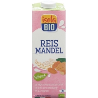 Isola Bio almond rice milk Tetra 1 lt