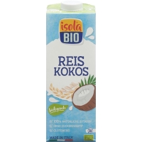 Isola Bio coconut rice milk Tetra 1 lt